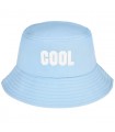 Niebieski Kapelusz dwustronny bucket hat modny cool kap-t-2