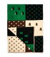 Patchwork Szalik damski duży bawełniany szal niepowtarzalny XA-3-3
