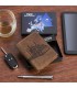 Portfel skórzany męski brązowy nubuk skóra Ciężarówka Tir RFiD Beltimore R89