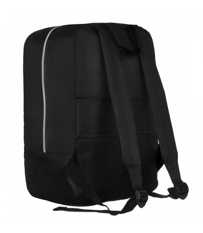 Plecak podróżny lekki bagaż podręczny unisex kabinówka samolotowy czarny GBP10