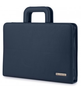 Biwuar neseser aktówka teczka organizer dla handlowca stylowa granatowa Beltimore I67