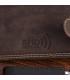 Portfel skórzany męski vintage poziomy klasyczny brązowy RFiD Beltimore S51