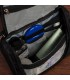 Kosmetyczka podróżna czarna unisex organizer lusterko Beltimore R26