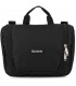 Kosmetyczka podróżna czarna unisex organizer lusterko Beltimore R26