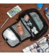 Kosmetyczka podróżna czarna unisex organizer lusterko Beltimore R26