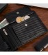 Portfel męski skórzany klasyczny RFiD duży czarny carbon premium Beltimore P01