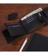 Portfel męski skórzany klasyczny RFiD duży czarny carbon premium Beltimore P01