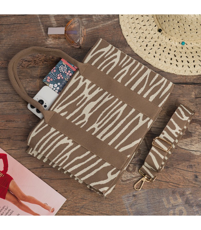 Torba plażowa duża na lato rączki solidna koszyk na ramię Tor-ge-14-1
