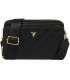 Czarna Torebka crossbody damska mini na telefon i dokumenty POR-T-51