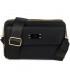 Czarna Torebka Mini damska crossbody na telefon i karty POR-T-54