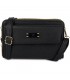Czarna Torebka Mini damska crossbody na telefon i karty POR-T-54