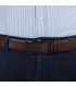 Pasek męski skórzany 3,5 cm klamra automatyczna Beltimore brązowy 02-542