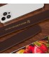 Pasek męski skórzany 3,5 cm klamra automatyczna Beltimore brązowy 02-542