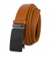 Pasek męski skórzany 3,5 cm klamra automatyczna Beltimore camel 02-543