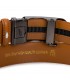 Pasek męski skórzany 3,5 cm klamra automatyczna Beltimore camel 02-547