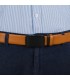Pasek męski skórzany 3,5 cm klamra automatyczna Beltimore camel 02-554