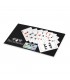 Pasek męski skórzany 3,5 cm klamra automatyczna Beltimore czarny 02-563
