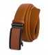 Pasek męski skórzany 3,5 cm klamra automatyczna Beltimore camel 02-572