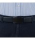 Pasek męski skórzany 3,5 cm klamra automatyczna Beltimore granatowy  02-572
