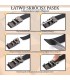 Pasek męski skórzany 3,5 cm klamra automatyczna Beltimore czarny 02-576