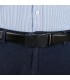 Pasek męski skórzany 3,5 cm klamra automatyczna Beltimore czarny 03-542