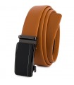 Pasek męski skórzany 3,5 cm klamra automatyczna Beltimore camelowy 02-549
