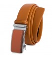 Pasek męski skórzany 3,5 cm klamra automatyczna Beltimore camelowy 02-550