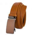 Pasek męski skórzany 3,5 cm klamra automatyczna Beltimore camelowy 02-571
