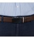 Pasek męski skórzany 3,5 cm klamra automatyczna Beltimore brązowy 02-574