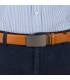 Pasek męski skórzany 3,5 cm klamra automatyczna Beltimore camelowy 02-595