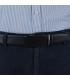 Pasek męski skórzany 3,5 cm klamra automatyczna Beltimore granatowy 02-600