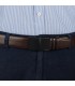 Pasek męski skórzany 3,5 cm klamra automatyczna Beltimore brązowy 03-543