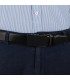Pasek męski skórzany 3,5 cm klamra automatyczna Beltimore czarny 03-543