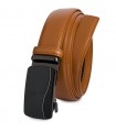 Pasek męski skórzany 3,5 cm klamra automatyczna Beltimore camelowy 03-562