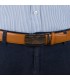 Pasek męski skórzany 3,5 cm klamra automatyczna Beltimore camelowy 03-563
