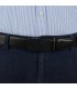 Pasek męski skórzany 3,5 cm klamra automatyczna Beltimore czarny 03-563