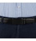 Pasek męski skórzany 3,5 cm klamra automatyczna Beltimore czarny 03-572
