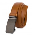 Pasek męski skórzany 3,5 cm klamra automatyczna Beltimore camelowy 03-575