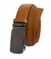 Pasek męski skórzany 3,5 cm klamra automatyczna Beltimore camelowy 03-577