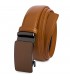 Pasek męski skórzany 3,5 cm klamra automatyczna Beltimore camelowy 03-582