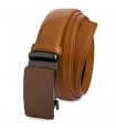 Pasek męski skórzany 3,5 cm klamra automatyczna Beltimore camelowy 03-582