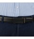 Pasek męski skórzany 3,5 cm klamra automatyczna Beltimore czarny 03-592