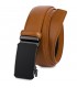 Pasek męski skórzany 3,5 cm klamra automatyczna Beltimore camelowy 03-594