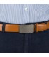 Pasek męski skórzany 3,5 cm klamra automatyczna Beltimore camelowy 03-595