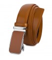 Pasek męski skórzany 3,5 cm klamra automatyczna Beltimore camelowy 03-599
