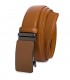 Pasek męski skórzany 3,5 cm klamra automatyczna Beltimore camelowy 52-591