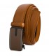 Pasek męski skórzany 3,5 cm klamra automatyczna Beltimore camel 50-551