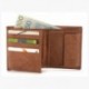 CZARNY SKÓRZANY PIONOWY PORTFEL 562C BAG STREET M34