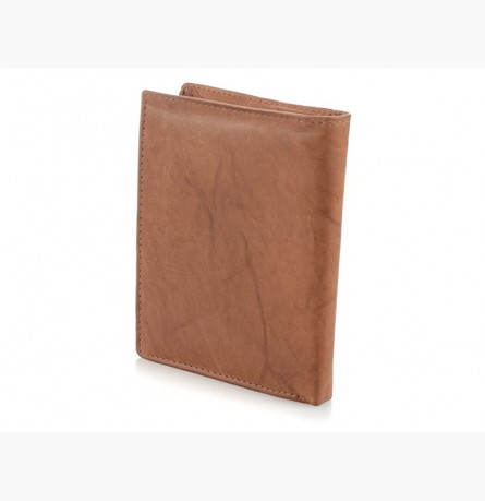 CZARNY SKÓRZANY PIONOWY PORTFEL 562C BAG STREET M34