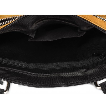 Torba męska listonoszka vintage z paskiem A.Wild 061
